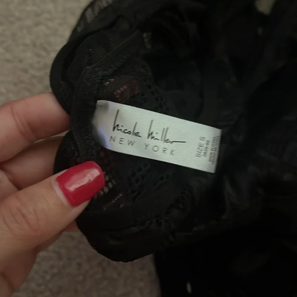 “Nicole Miller- Lingerie Body Suit size small”